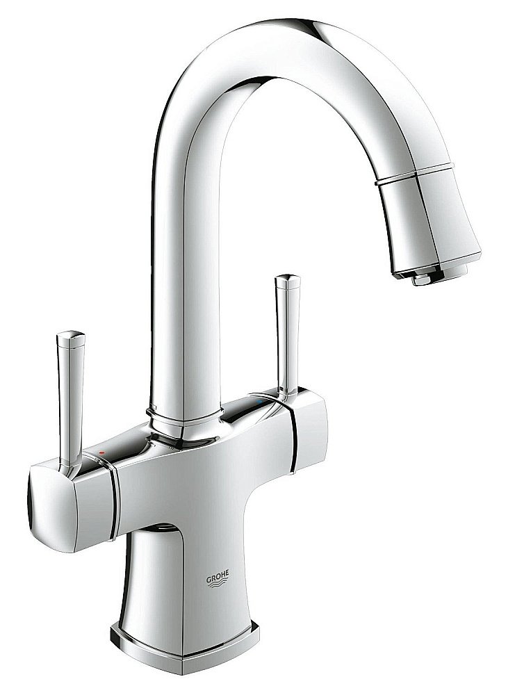Смеситель для раковины Grohe Grandera 21107000 хром купить в интернет-магазине сантехники Sanbest