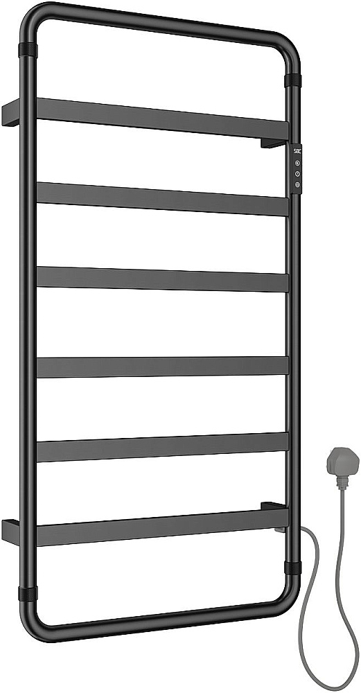 Полотенцесушитель электрический Allen Brau Priority 7.31003-GM графит брашированный купить в интернет-магазине сантехники Sanbest