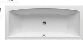 Ванна акриловая Ravak FORMY SLIM C891300000 180x80 купить в интернет-магазине Sanbest