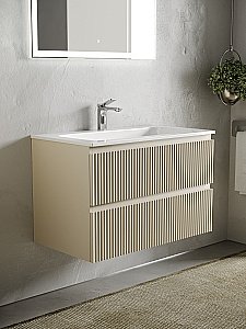 Тумба с раковиной Sancos SNOB R SNR60CE 60 Beige Soft для ванной в интернет-магазине Sanbest