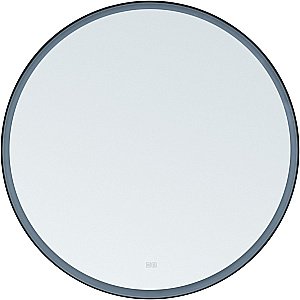 Зеркало Aquanet Тренд 100 черный в ванную от интернет-магазине сантехники Sanbest