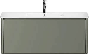 Тумба с раковиной и столешницей Allen Brau Gravity 120 1.370015.CGM олива матовая для ванной в интернет-магазине Sanbest