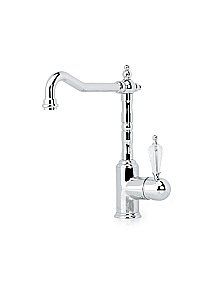 Смеситель для кухни Boheme Tradizionale Chromo 103-SW хром/ручка с кристаллом Swarovski купить в интернет-магазине сантехники Sanbest