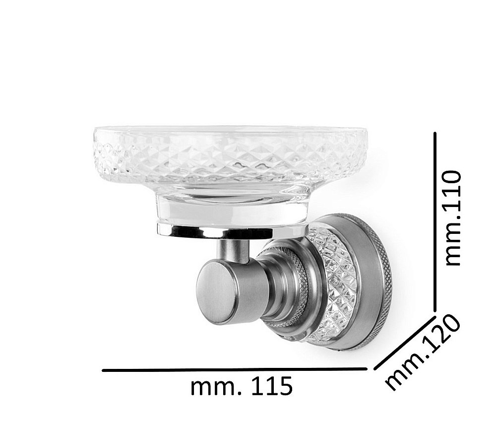 Мыльница Boheme AURA 10243-G золото купить в интернет-магазине сантехники Sanbest