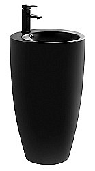 Раковина Azario COMELLA 50 AZ-311MB черная матовая купить в интернет-магазине Sanbest