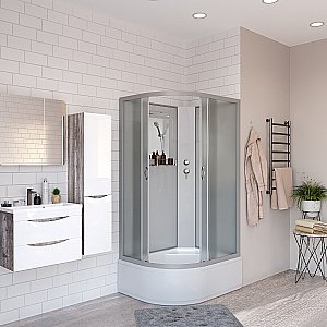 Душевая кабина Niagara Classic NG-2310-14BK 120х80 купить в интернет-магазине Sanbest