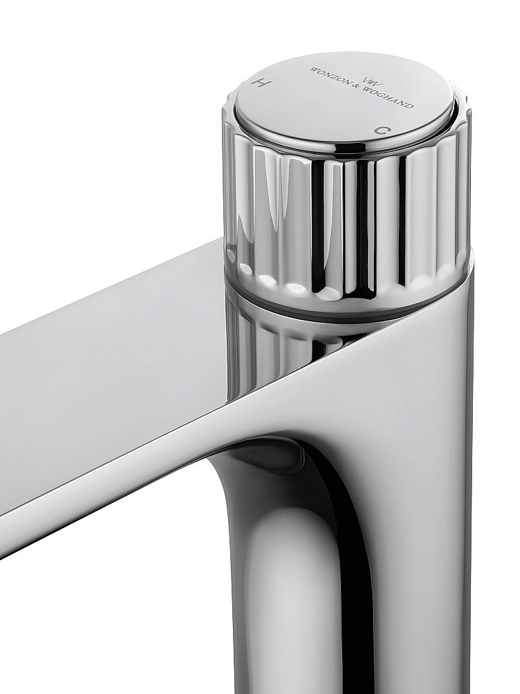 Смеситель для раковины WONZON & WOGHAND CLICK, Хром (WW-A40412-CR) купить в интернет-магазине сантехники Sanbest