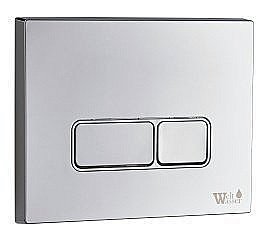 Кнопка для инсталляции WeltWasser MAR 410 SE матовый хром купить в интернет-магазине сантехники Sanbest