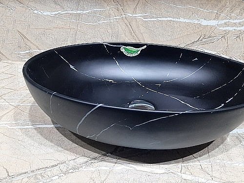 Раковина накладная Ceramalux NC 51,5 78166MBM под камень купить в интернет-магазине Sanbest