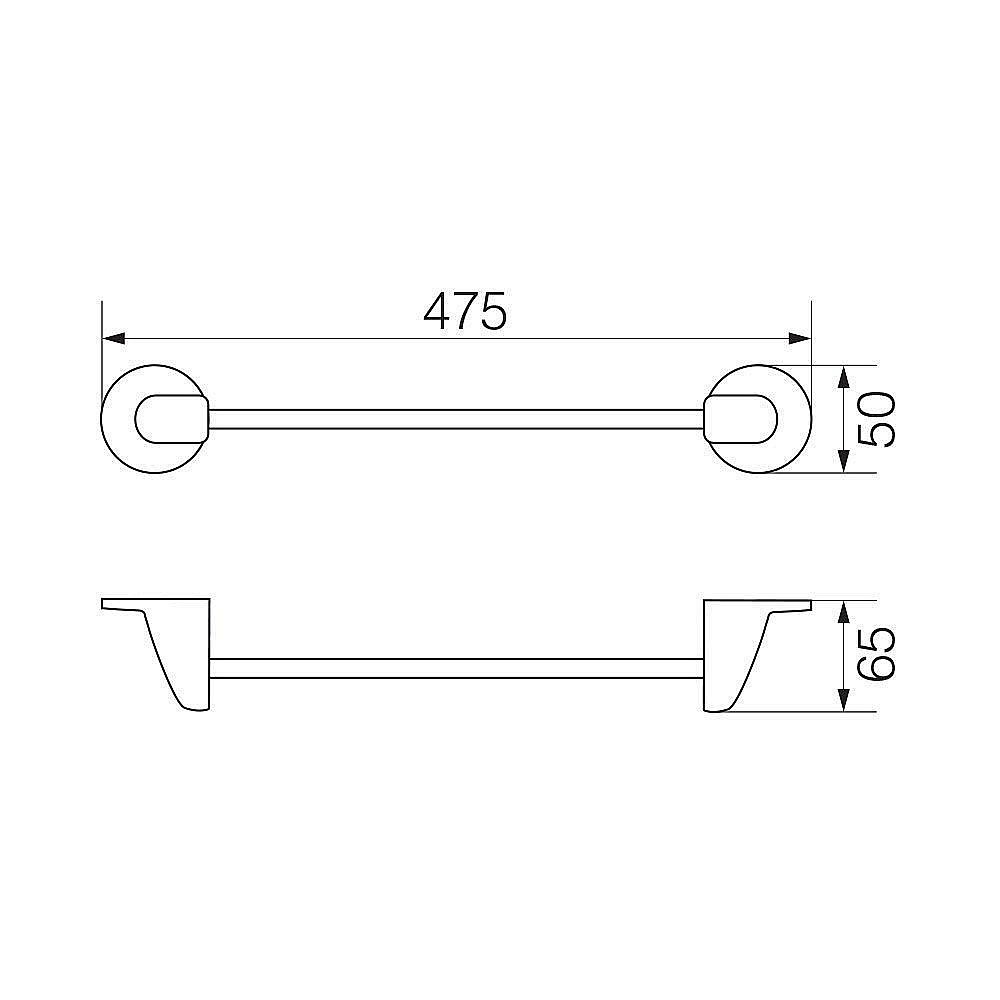 Полотенцедержатель Veragio Oscar OSC-5220.CR купить в интернет-магазине сантехники Sanbest