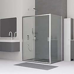 Душевой уголок RGW Classic CL-48 (CL-14+Z-050-1) 160x90 32094896-011 стекло прозрачное/профиль хром купить в интернет-магазине Sanbest
