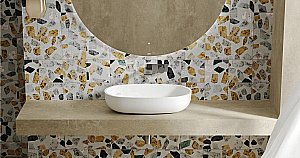 Раковина накладная Salini Gloria 05 1102205M 64 из искусственного камня S-Stone, белая матовая купить в интернет-магазине Sanbest