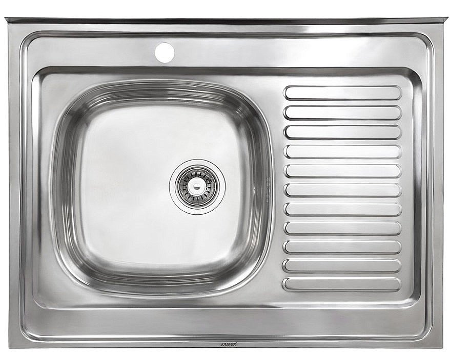 Мойка кухонная Kaiser KSS-8060 хром купить в интернет-магазине сантехники Sanbest