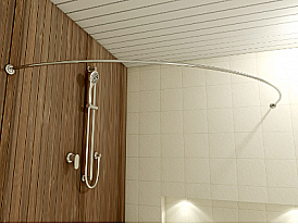 Карниз Vayer Briza 140х140 купить в интернет-магазине сантехники Sanbest