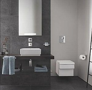 Унитаз подвесной Grohe Cube Ceramic 3924500H безободковый купить в интернет-магазине Sanbest