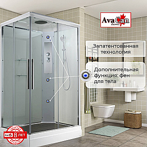 Душевая кабина AvaCan K Серия K2090 90х90 стандартная купить в интернет-магазине Sanbest