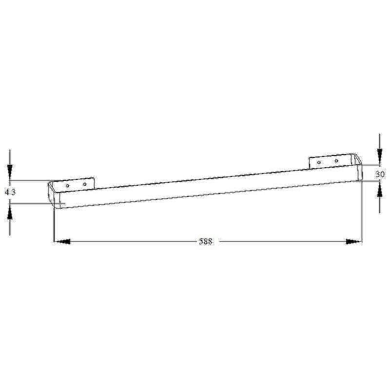 Полотенцедержатель Boch Mann CR-D01-02MB BM10670 черный матовый купить в интернет-магазине сантехники Sanbest