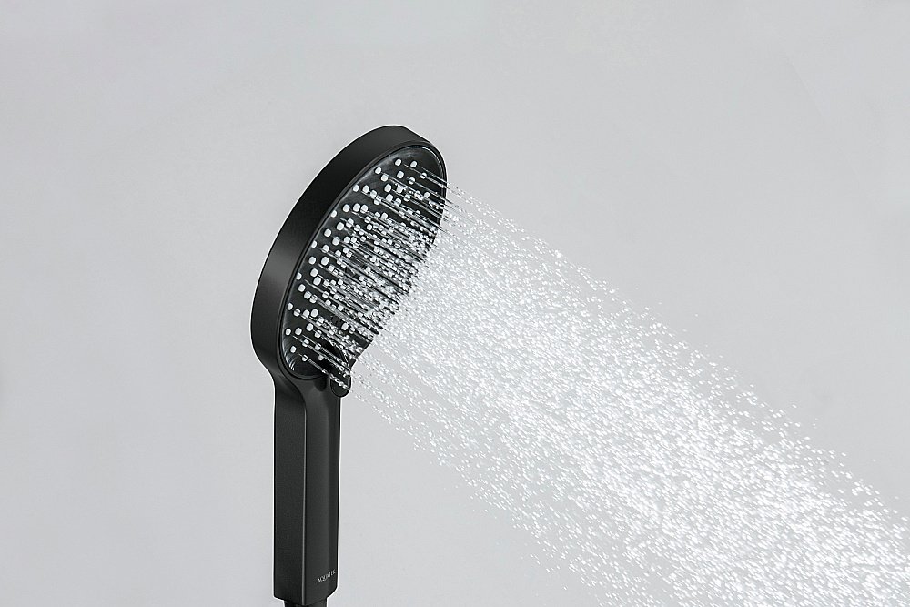 Душевой гарнитур Aquatek Лугано AQ2035MB черный матовый купить в интернет-магазине сантехники Sanbest