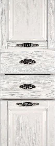 Пенал Aquanet Тесса 35 жасмин/серебро для ванной в интернет-магазине сантехники Sanbest