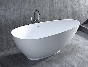 Ванна Salini PAOLA IN Up&Down S-Stone Solix 160х77 101611SMRH белая/снаружи RAL матовая купить в интернет-магазине Sanbest