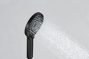 Душевой гарнитур Aquatek Лугано AQ2035MB черный матовый купить в интернет-магазине сантехники Sanbest