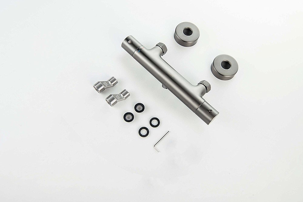 Cмеситель для душа Aquatek Европа AQ1363BGM оружейная сталь купить в интернет-магазине сантехники Sanbest