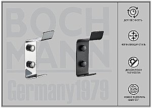 Крючок Boch Mann CR-D01-08MB BM10660 черный матовый купить в интернет-магазине сантехники Sanbest