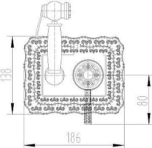 Гигиенический душ со смесителем ZORG Antic A 116 BD-BR купить в интернет-магазине сантехники Sanbest