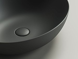 Раковина накладная Ceramica Nova Element CN6017MDH серая матовая купить в интернет-магазине Sanbest