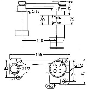 Встраиваемый механизм Kludi 38243 купить в интернет-магазине сантехники Sanbest