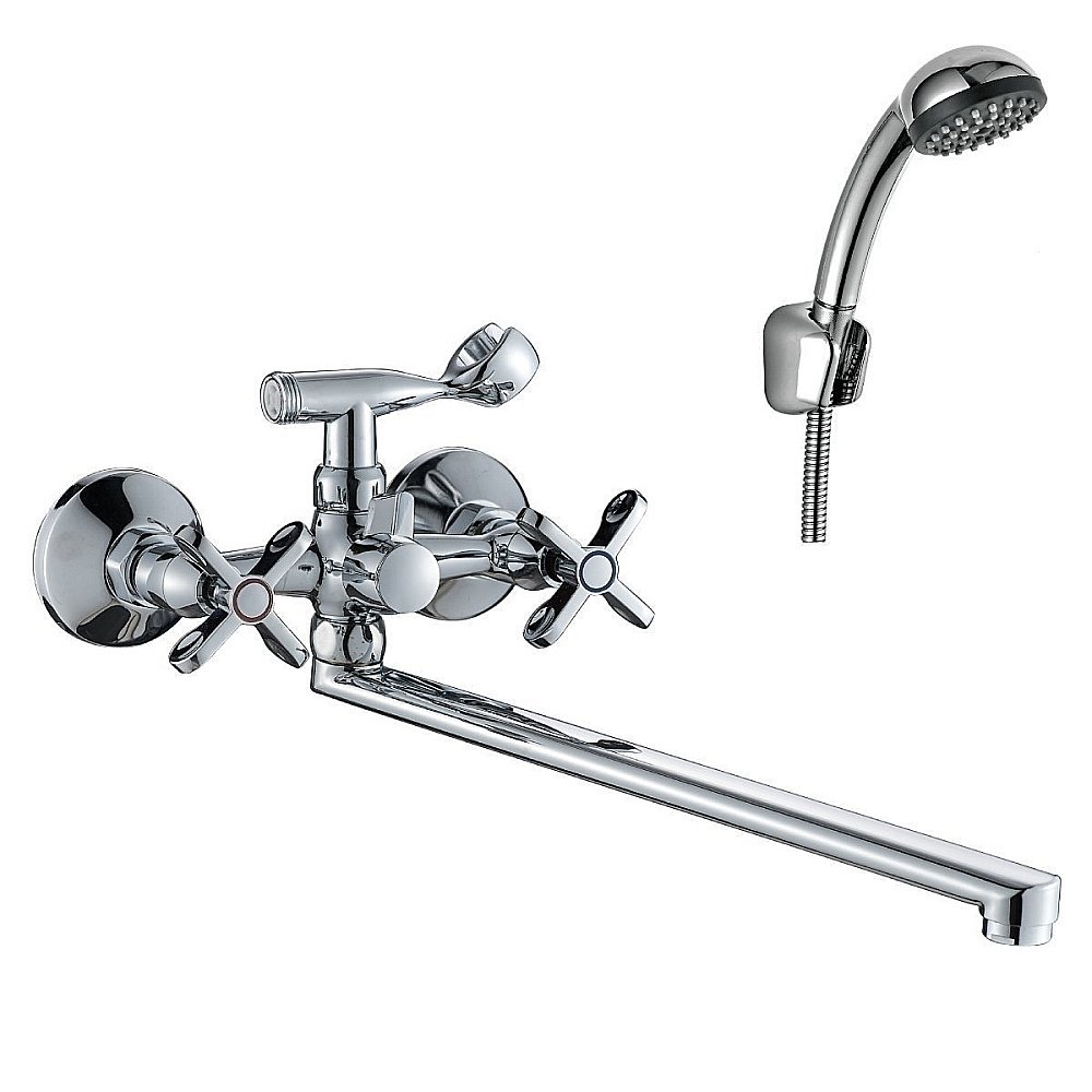 Смеситель для ванны Rossinka RS42-80 купить в интернет-магазине сантехники Sanbest