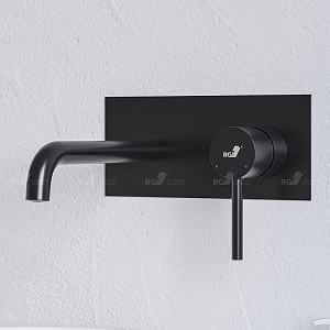Смеситель для раковины RGW Shower Panels SP-45-11B 51140545-04 черный купить в интернет-магазине сантехники Sanbest