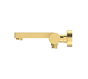 Смеситель для ванны Good Door LUX СМ00073 брашированное золото купить в интернет-магазине сантехники Sanbest