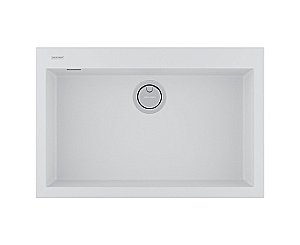 Кухонная мойка Paulmark Decoration 76 PM937650-WH белая матовая купить в интернет-магазине сантехники Sanbest