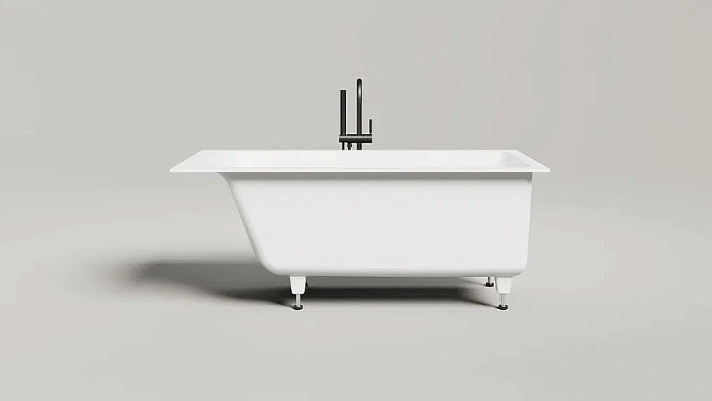 Ванна Salini CASCATA S-stone 104423M 170x70 белая купить в интернет-магазине Sanbest