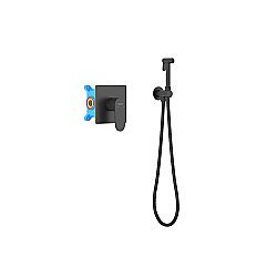 Гигиенический душ Aquatek Оберон AQ1219MB черный матовый купить в интернет-магазине сантехники Sanbest