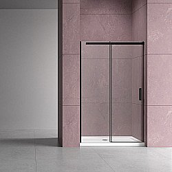 Душевая дверь Vincea DICE VDS-4D120CLB 120 черный/прозрачная купить в интернет-магазине Sanbest