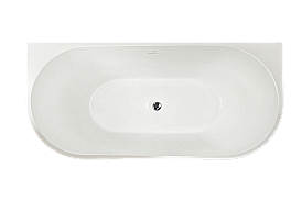 Акриловая ванна Royal Bath RIVA RB610210CH 150х75 белый купить в интернет-магазине Sanbest