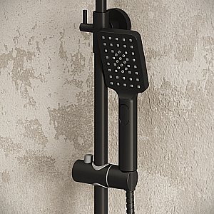 Душевая система Grossman Cosmo 500.K35.02.210 черный матовый купить в интернет-магазине сантехники Sanbest