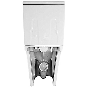 Унитаз напольный Azario Leo Tornado Flushing AZ-1253CT белый, безободковый, с бачком, с крышкой микролифт, слив торнадо купить в интернет-магазине Sanbest