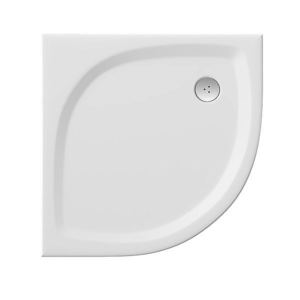 Душевой поддон Ravak Galaxy Pro Flat Elipso 90x90 XA237711010 купить в интернет-магазине Sanbest
