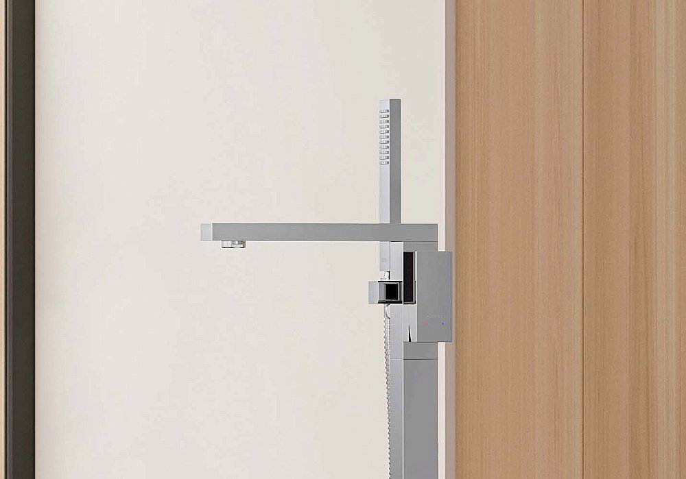 Смеситель для ванны Aquatek Либра AQ1645CR хром купить в интернет-магазине сантехники Sanbest