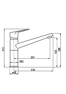 Смеситель для кухни Rav-Slezak VICTORIA VI204.5 купить в интернет-магазине сантехники Sanbest