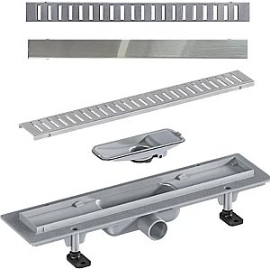 Душевой трап Good Door 350 ТЛ00019 серый купить в интернет-магазине Sanbest