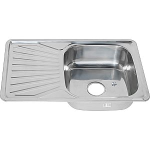 Мойка кухонная с сифоном Melana 217 t (*10) купить в интернет-магазине сантехники Sanbest