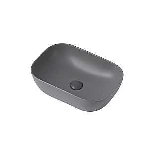Раковина накладная ABBER Rechteck AC2200MG серая матовая купить в интернет-магазине Sanbest