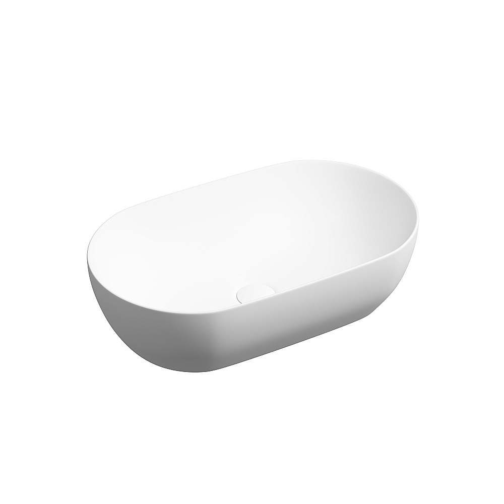 Раковина Ceramica Nova Twist CN12001MW белая матовая купить в интернет-магазине Sanbest