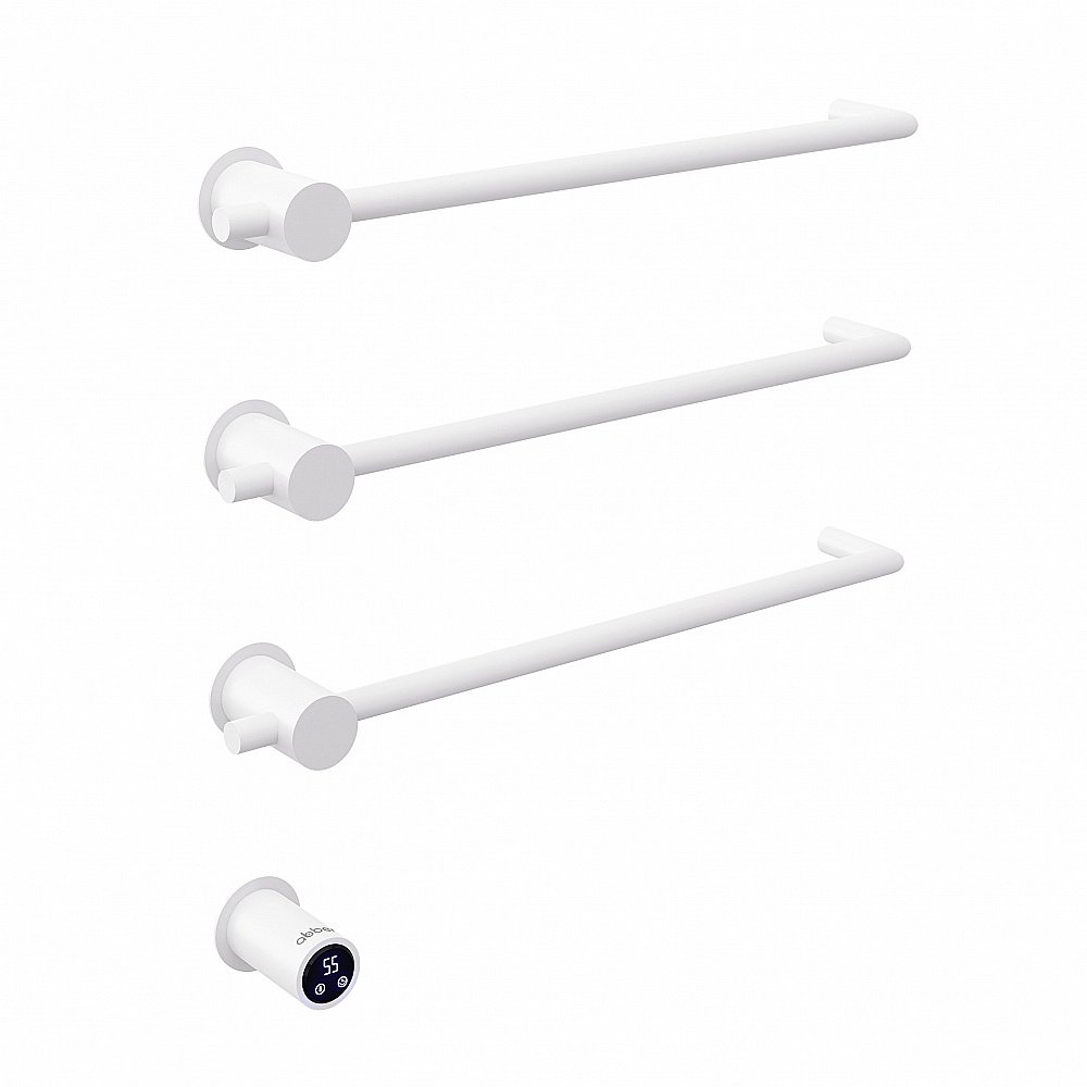 Полотенцесушитель электрический ABBER Charme AH4003MW белый матовый купить в интернет-магазине сантехники Sanbest