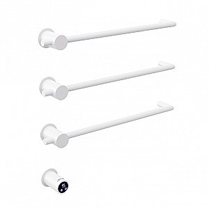 Полотенцесушитель электрический ABBER Charme AH4003MW белый матовый купить в интернет-магазине сантехники Sanbest