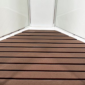 Душевая кабина DTO ЕМ1590 с гидромассажем и пультом 90х90 купить в интернет-магазине Sanbest